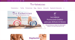 Desktop Screenshot of laestheticien.com